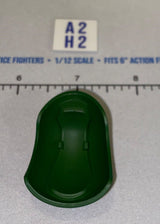 1/12 Scale Four Horsemen - Cosmic Legions Modern Era Helmet - Green and Gold with Black Visor