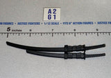 1/12 Scale Ninja Dual Katana Sword Set with Scabbards - Icon Heroes