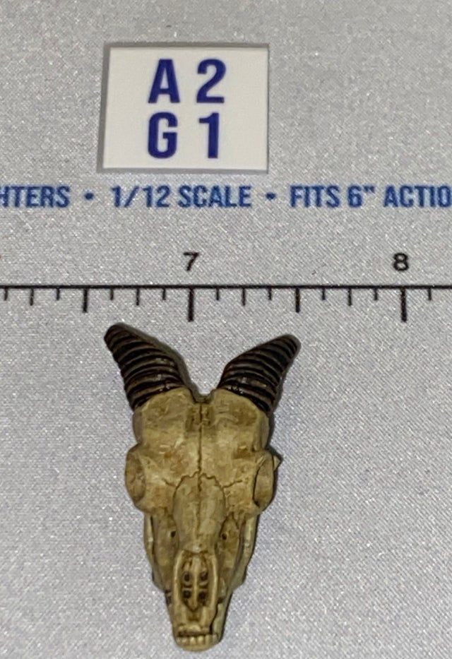 1/12 Scale Animal Skull with Horns Head Sculpt - Four Horsemen - Mythic Legions