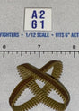 1/12 Scale Crossed Machine Gun Belts - WWII US / Vietnam - GI Joe Classified