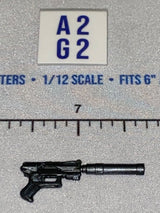 1/12 Scale Modern Era Tactical Pistol with Suppressor - GI Joe Classified