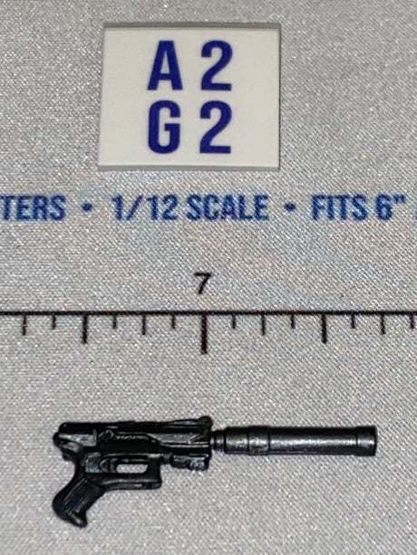 1/12 Scale Modern Era Tactical Pistol with Suppressor - GI Joe Classified