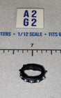 1/12 Scale Modern Studded Collar Ring - GI Joe Classified
