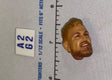 1/12 Scale Male Head Sculpt with Brown Hair and Beard - Mattel WWE