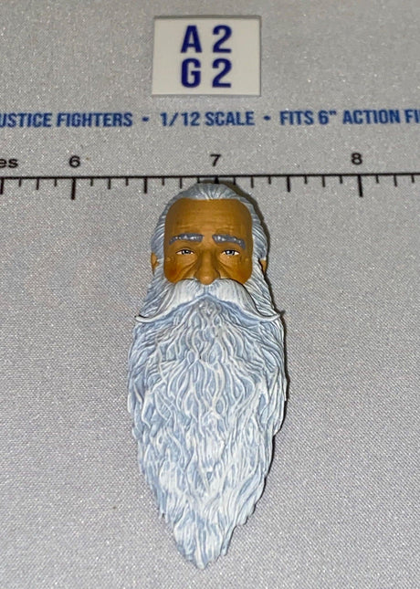 1/12 Scale Four Horsemen - Mythic Legions Male Head Sculpt with Long Beard - Fantasy