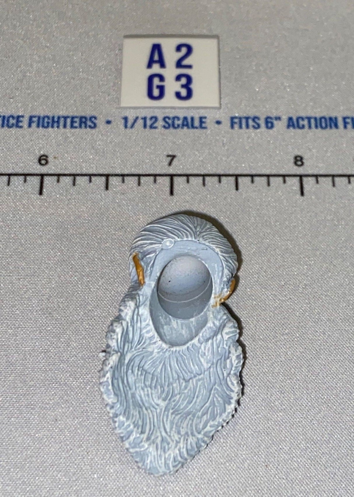1/12 Scale Four Horsemen - Mythic Legions Male Head Sculpt with Long White Beard - Fantasy
