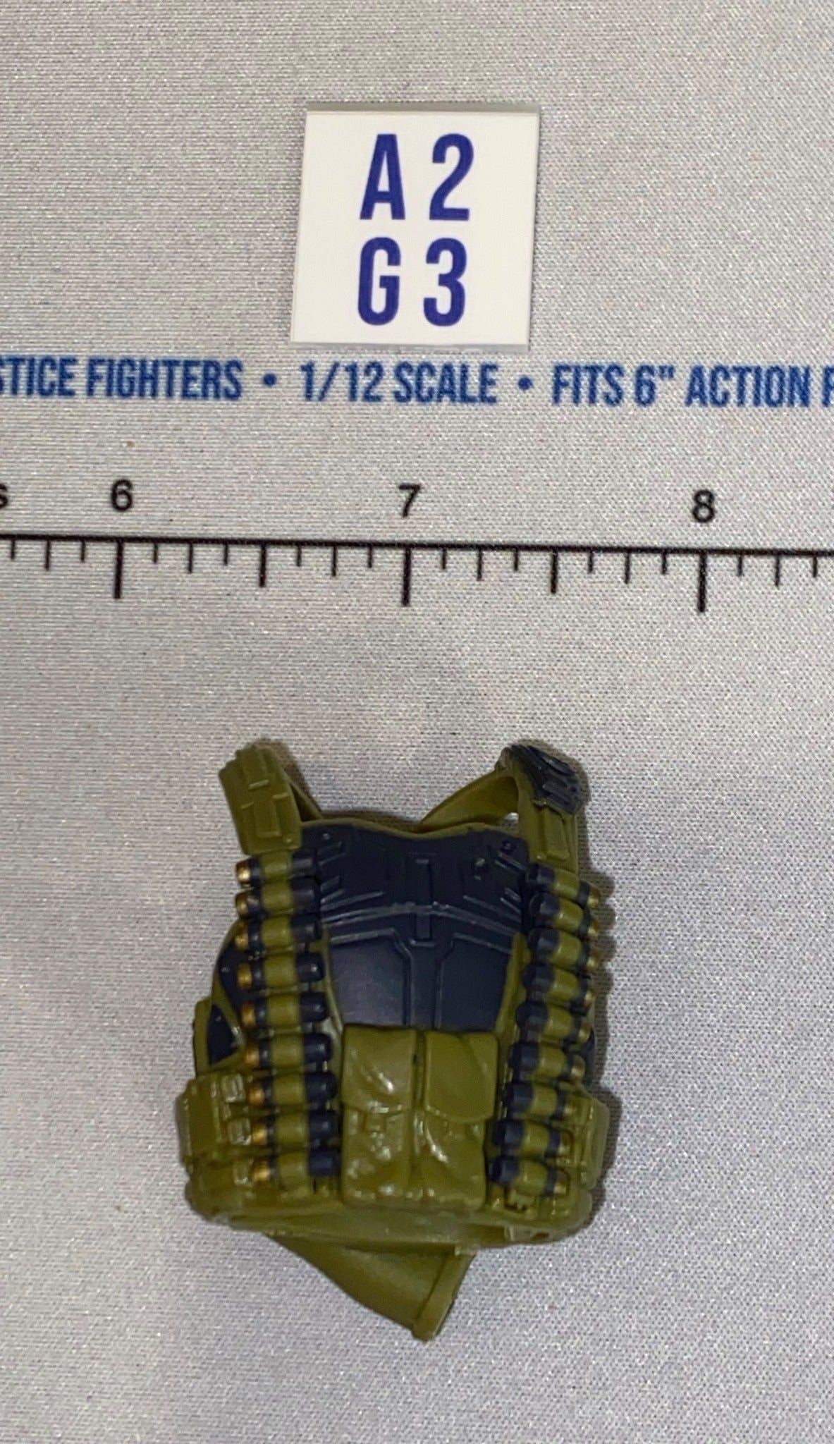 1/12 Scale Modern Era Military Tactical Body Armor - GI Joe Classified