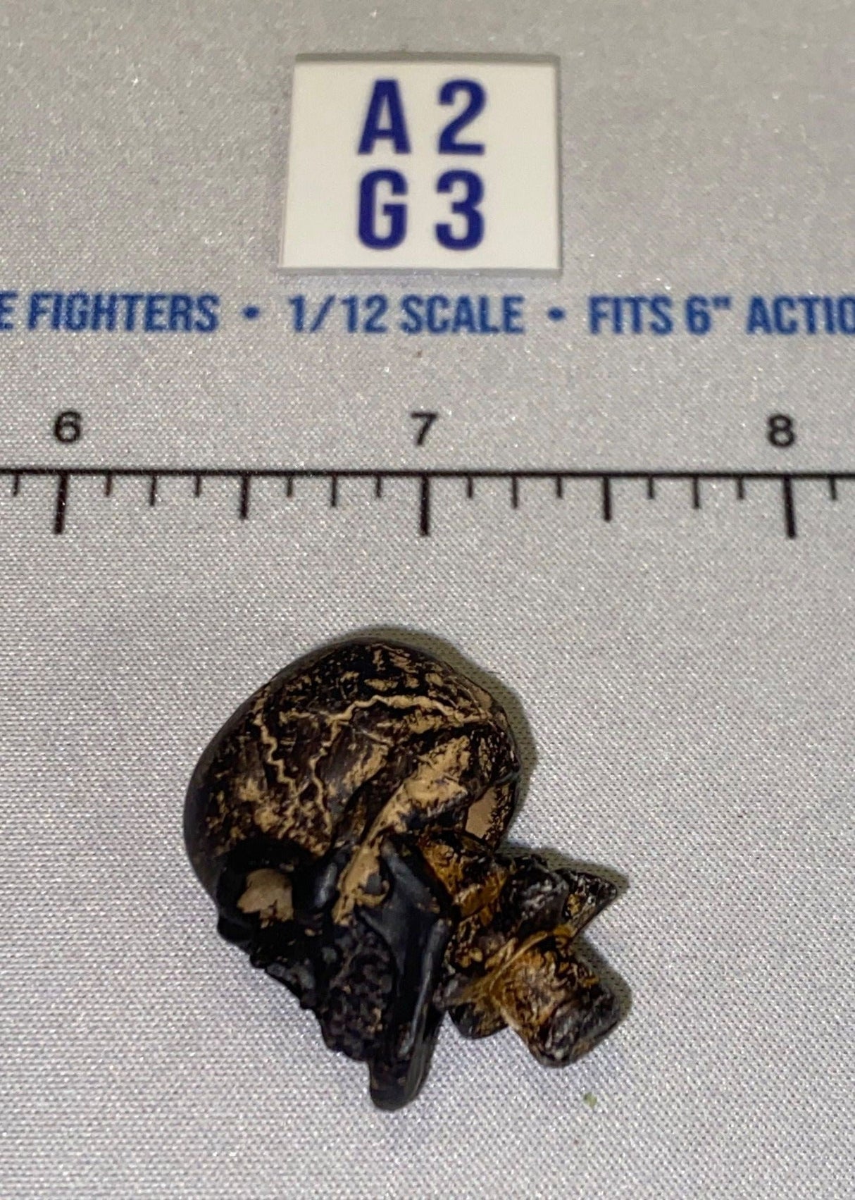 1/12 Scale Skull Head Sculpt - Four Horsemen - Mythic Legions - Dark Bronze