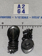 1/12 Scale Fantasy Armored Gauntlet Hands Pair - Four Horsemen - Mythic Legions
