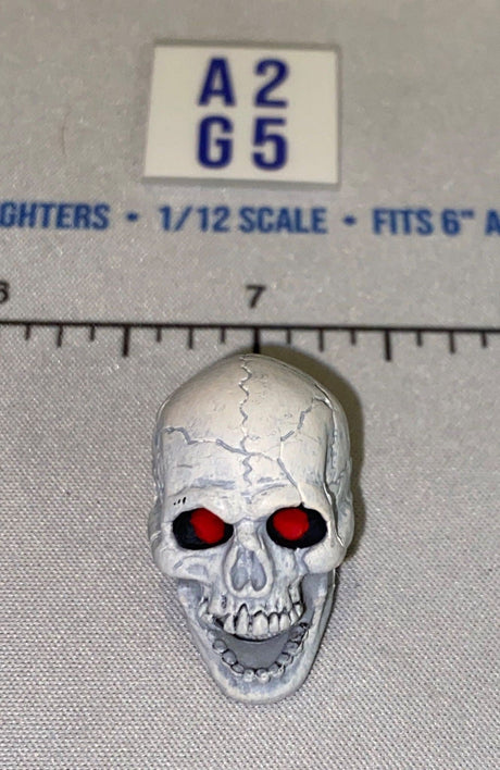 1/12 Scale Horror Skull Head Sculpt with Red Eyes - Four Horsemen - Mythic Legions