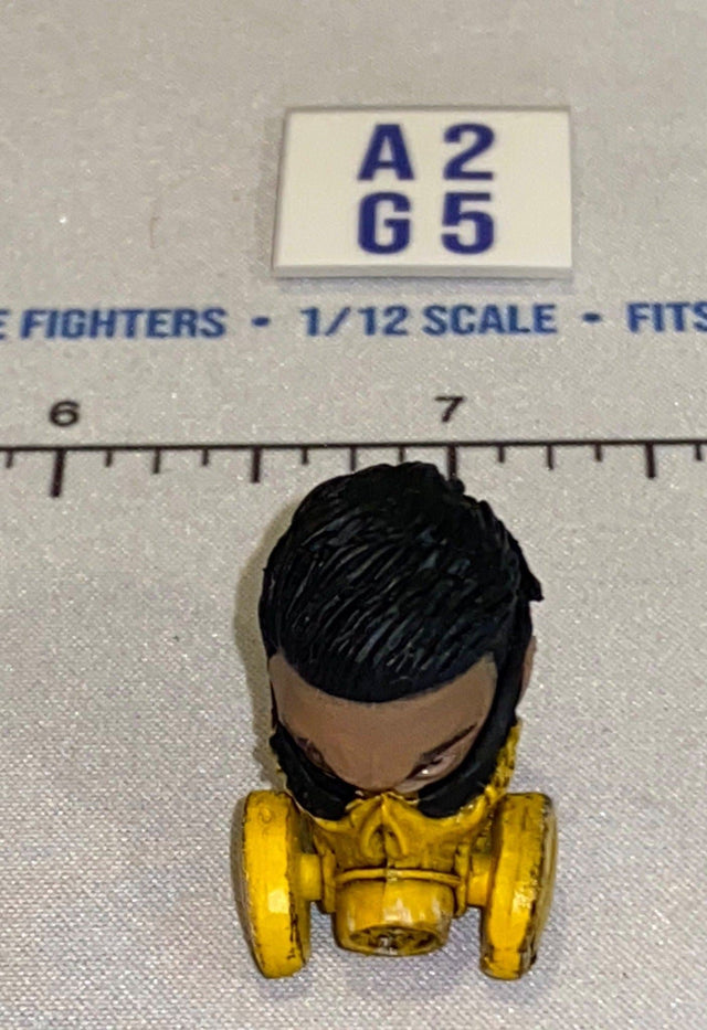 1/12 Scale Modern Era Head Sculpt with Yellow Gas Mask