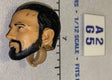 1/12 Scale Male Head Sculpt with Black Hair and Beard - Mattel WWE