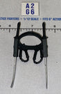 1/12 Scale GI Joe Classified Modern Era Ninja Dual Sword Back Harness Set w/ Nunchucks