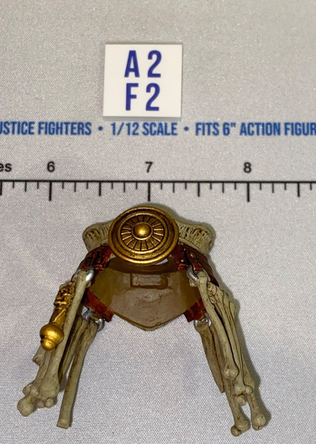 1/12 Scale Four Horsemen - Mythic Legions Fantasy Skeleton Warrior Chest Waist Armor