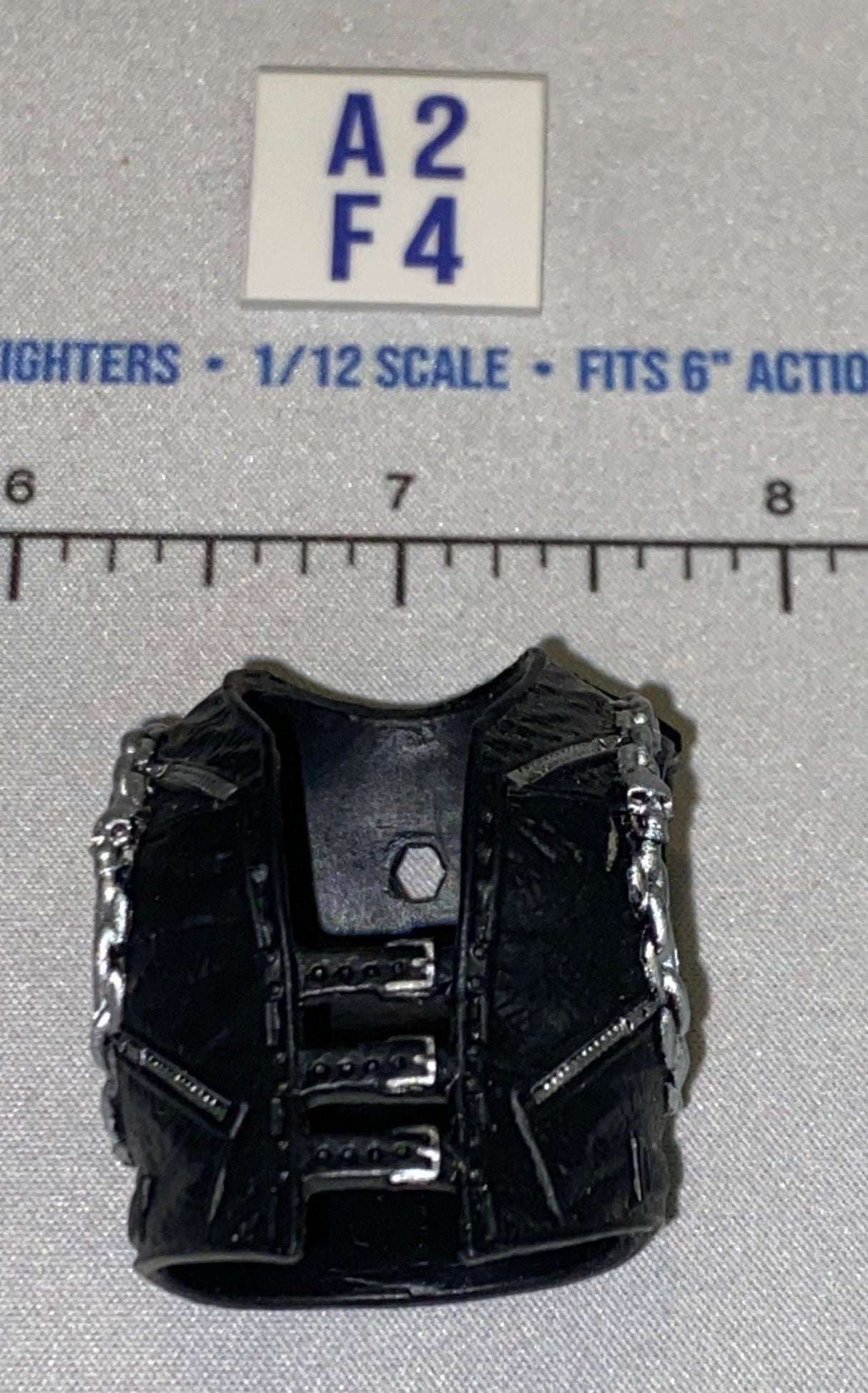 1/12 Scale Modern Biker Vest - GI Joe Classified