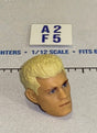 1/12 Scale Male Head Sculpt with Blonde Hair - - Mattel WWE