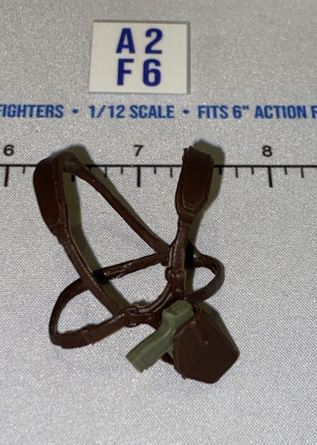 1/12 Scale GI Joe Classified Modern Era Pistol Shoulder Holster Rig with Harness
