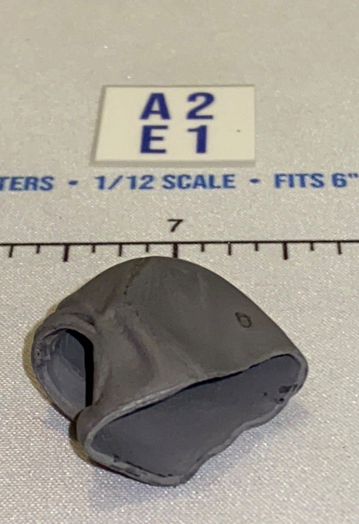 1/12 Scale Ninja Grey Hood - Icon Heroes