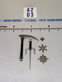 1/12 Scale Ancient Ninja Weapons Accessory Set - Icon Heroes