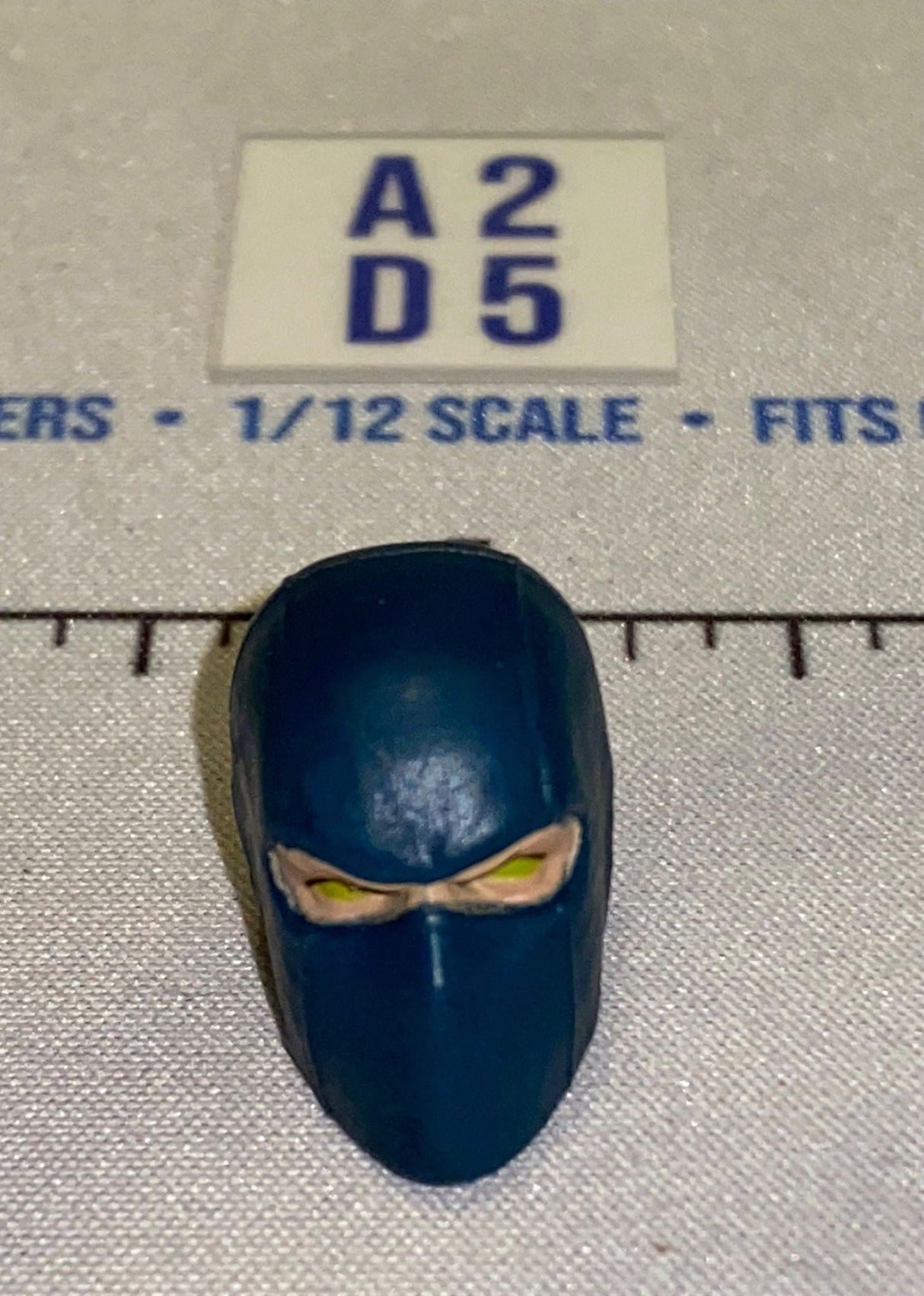 1/12 Scale Ninja Masked Head - Icon Heroes