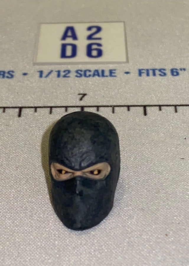 1/12 Scale Ninja Masked Head Sculpt - Icon Heroes