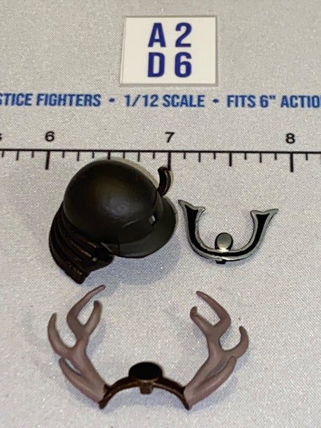 1/12 Scale Feudal Era Samurai Helmet Set - Icon Heroes