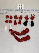 1/12 Scale Action Figure Arms and Interchangeable Hands Set - Icon Heroes