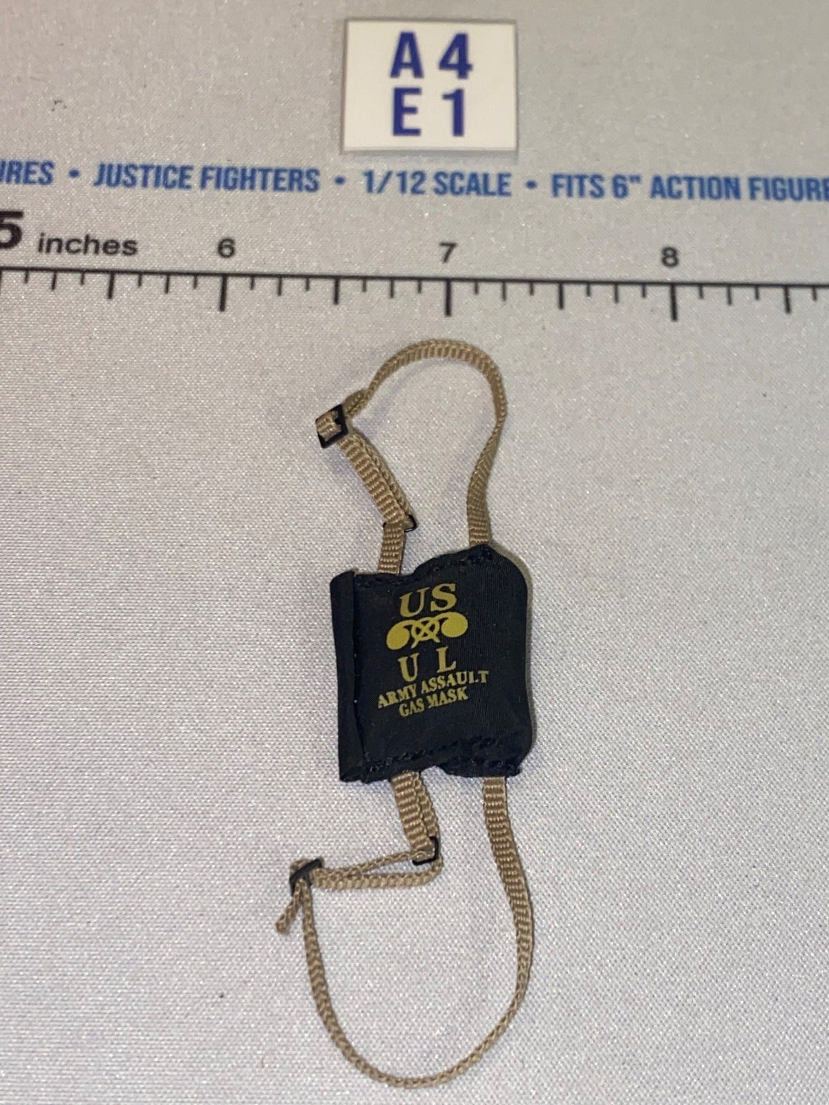 1/12 Scale Modern Era US Army Assault Gas Mask Bag