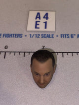 1/12 Scale Male Head Sculpt with Dark Hair - Horvath Saving Private Ryan