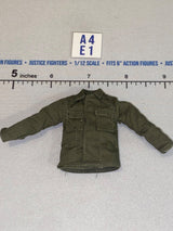 1/12 Scale WWII US Army HBT Shirt - Olive Drab