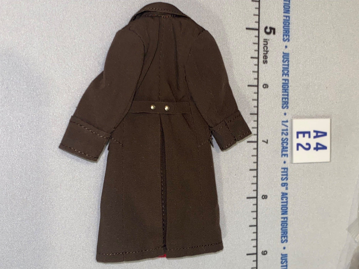 1/12 Scale WWII German Rommel Great Coat Trench Coat - DiD