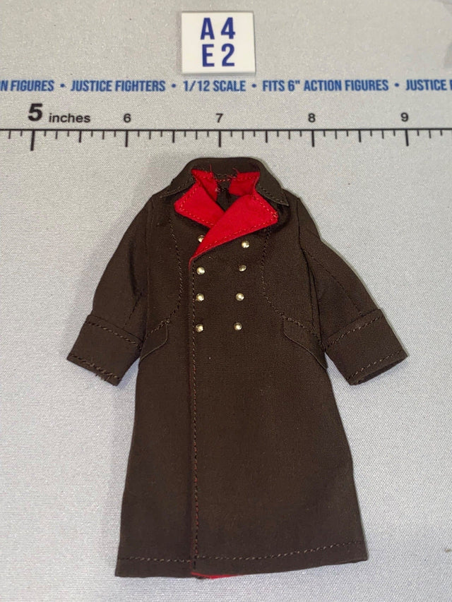 1/12 Scale WWII German Rommel Great Coat Trench Coat - DiD