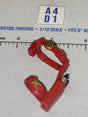 1/12 Scale Modern Era Cobra Pistol and Holster - Red - GI Joe Classified