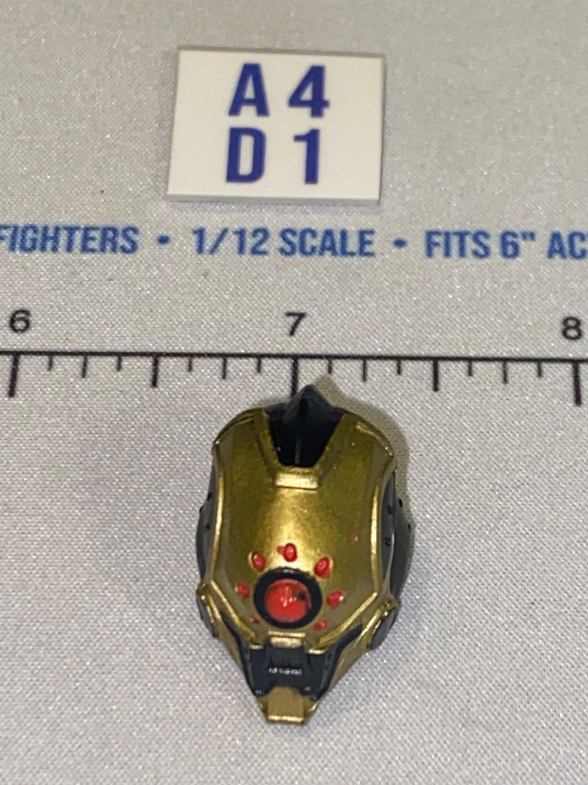 1/12 Scale Cobra Bat Droid Head Sculpt - GI Joe Classified