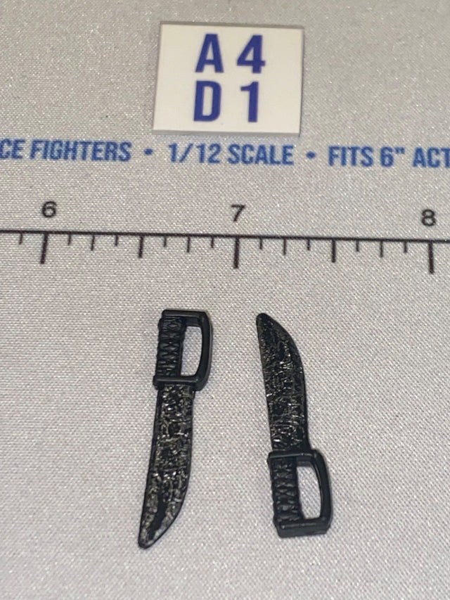 1/12 Scale Modern Era Combat Knife Pair - GI Joe Classified