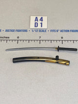 1/12 Scale Medieval Japanese Katana with Scabbard - GI Joe Classified