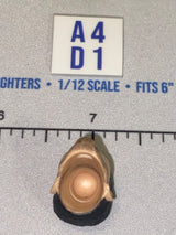 1/12 Scale Male Head Sculpt with Black Hair - Stubble - GI Joe Classified