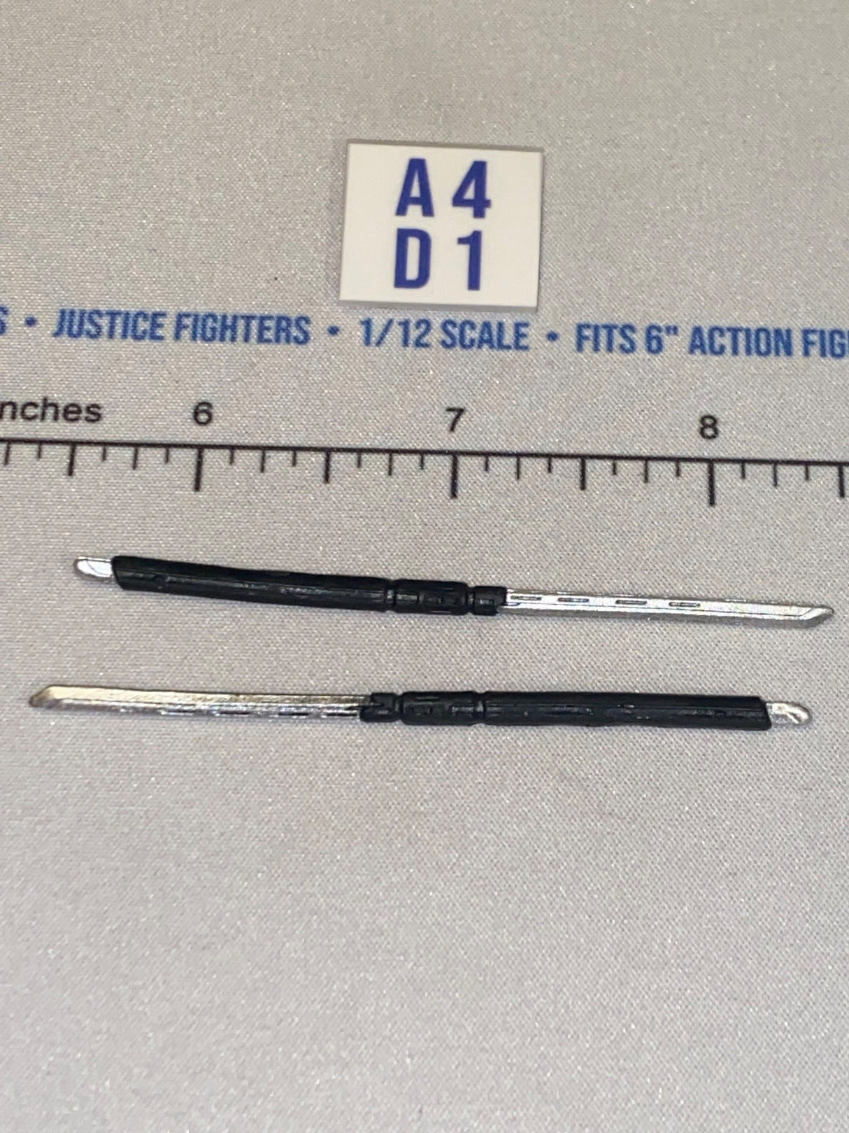1/12 Scale Modern Ninja Swords - GI Joe Classified