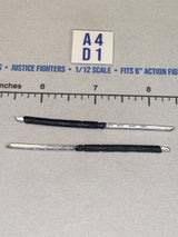 1/12 Scale Modern Ninja Swords - GI Joe Classified