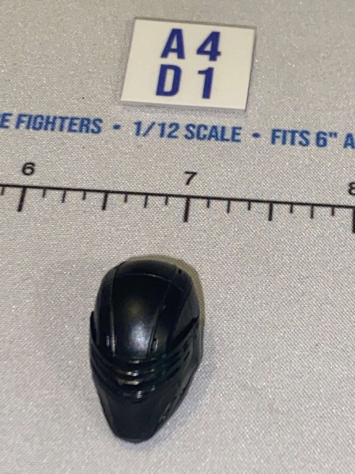 1/12 Scale Snake Eyes Head Sculpt - GI Joe Classified