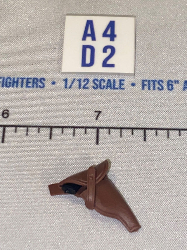 1/12 Scale WWII British Revolver Pistol and Holster - Indiana Jones