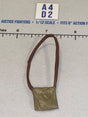 1/12 Scale WWII Era Shoulder Bag with Strap - Indiana Jones