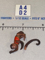 1/12 Scale Circus Monkey Figure - Indiana Jones Diorama Item