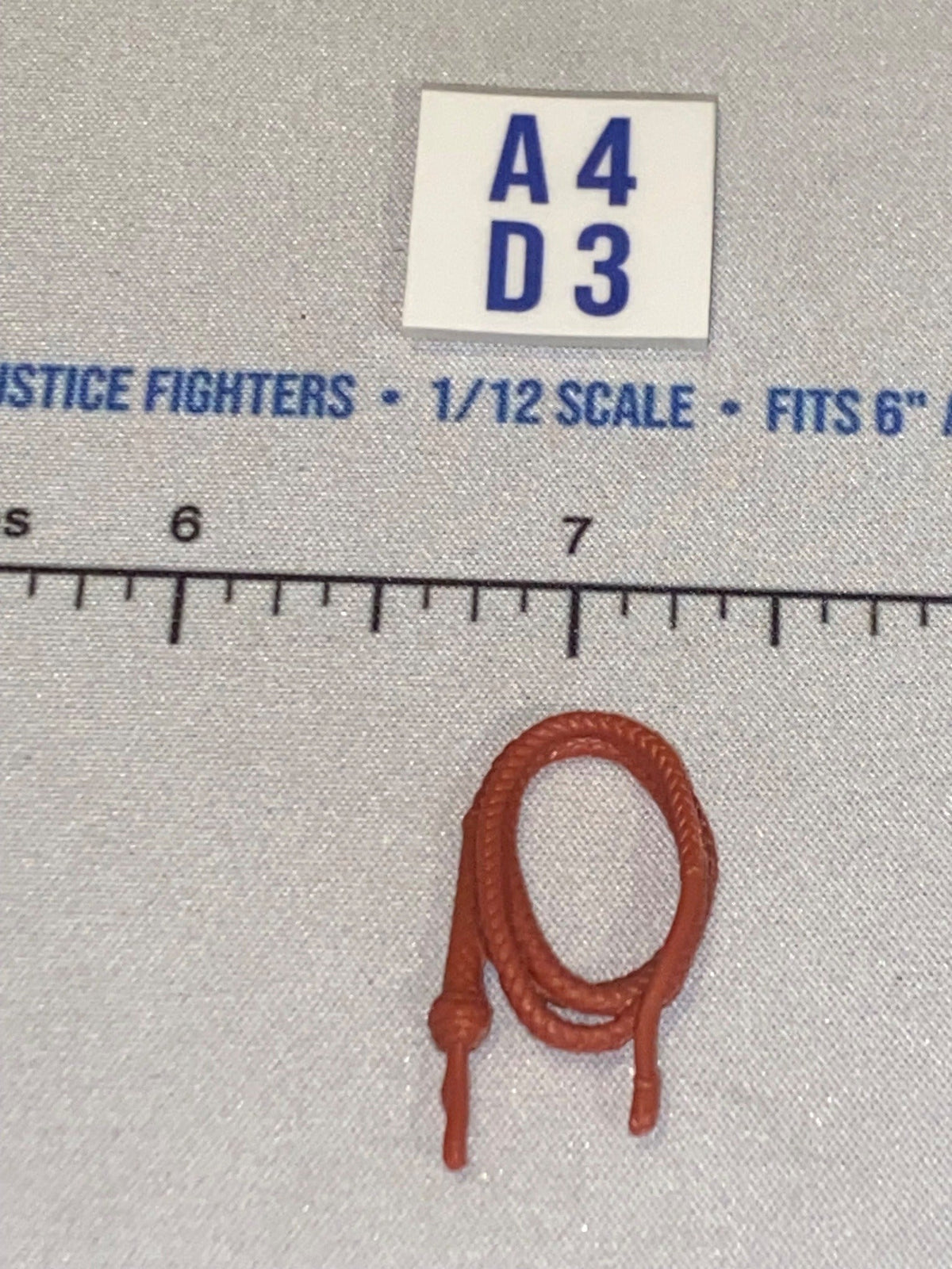 1/12 Scale Western Era Whip Indiana Jones