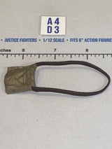 1/12 Scale WWII Era Shoulder Bag with Strap - Indiana Jones