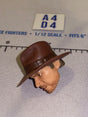 1/12 Scale Indiana Jones Head Sculpt with Hat