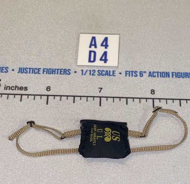 1/12 Scale WWII US Army Assault Gas Mask