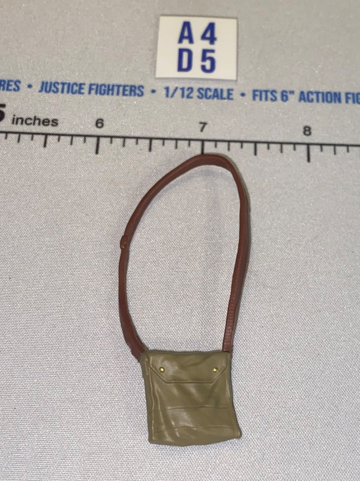 1/12 Scale WWII Era Shoulder Bag with Strap