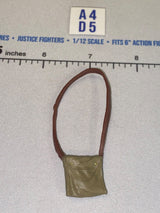 1/12 Scale WWII Era Shoulder Bag with Strap