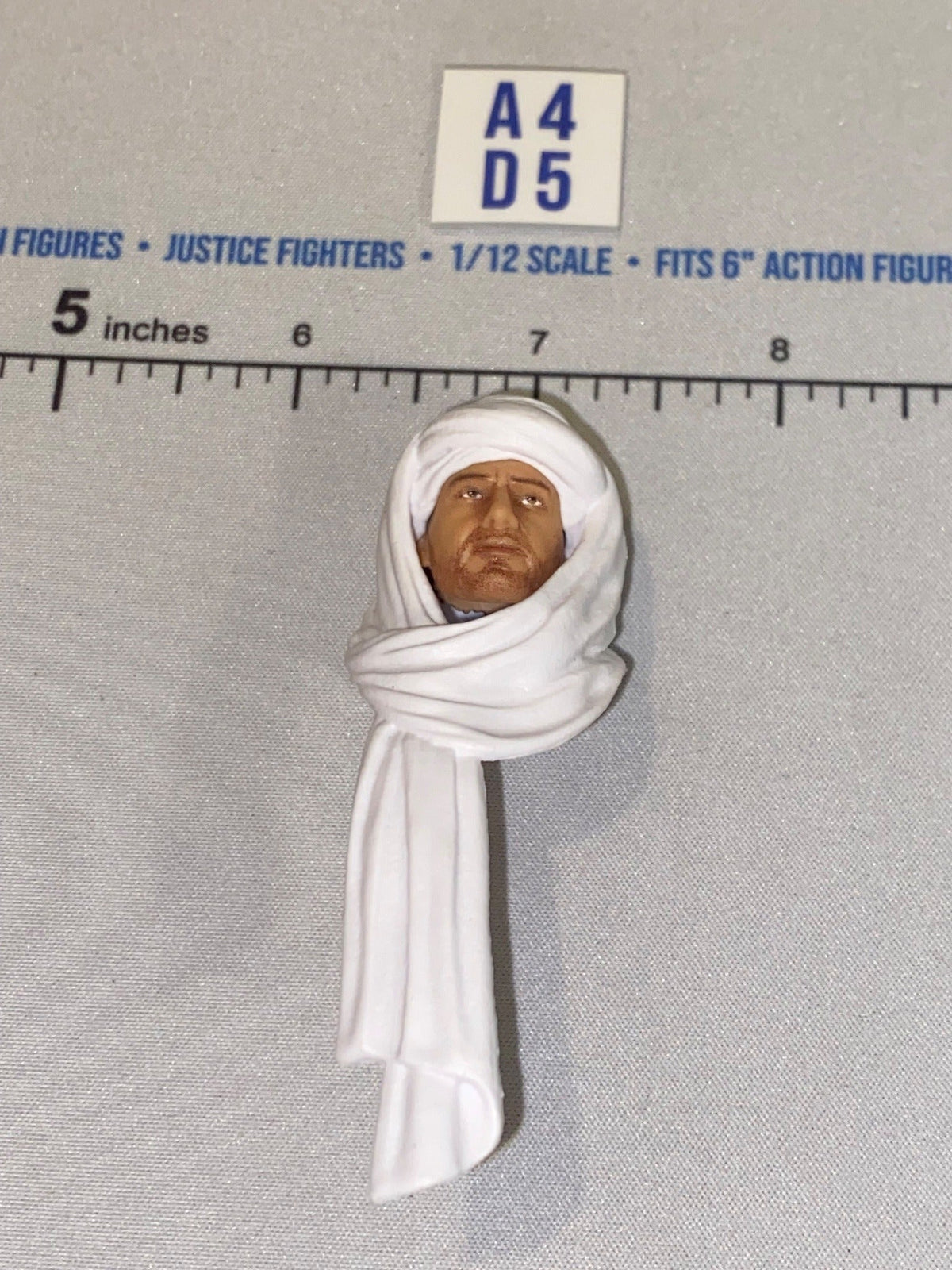1/12 Scale Male Head Sculpt with Kufiya - Indiana Jones